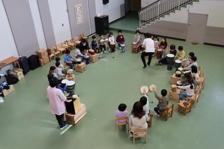 ドラムサークルを楽しみました♪