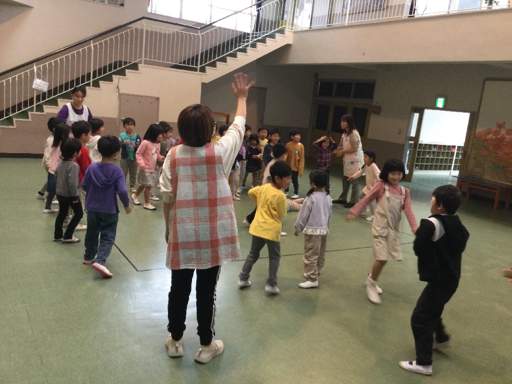 年長組・ドッチボール