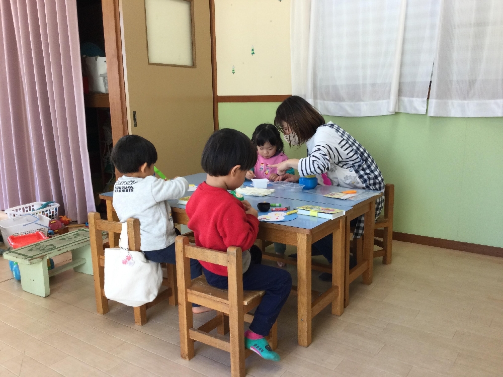 ３学期のももぐみもはじまりました