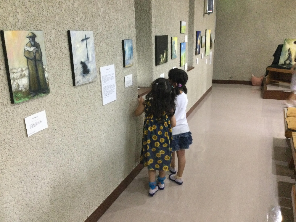 絵画の鑑賞をしました